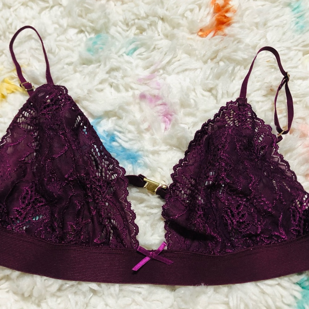 For Love and Lemons Scarlet Bralette Size M/L NWOT